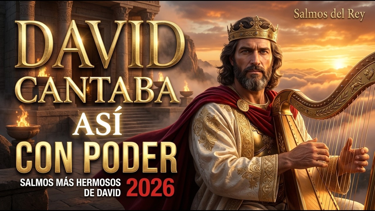 SALMOS 2026 MÁS HERMOSOS DE DAVID | CANTOS DE GLORIA Y ADORACIÓN #salmos #músicahebrea