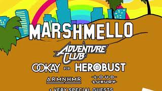 Marshmello en la convención  Adventure Club 2018