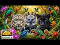 4K Nature Film 🦌 Beautiful Wildlife Views with Relaxing Soundscape