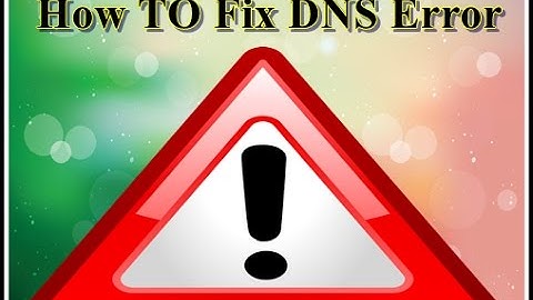 حل مشكلة DNS server not responding  وعدم اتصال الكمبيوتر بالانترنت
