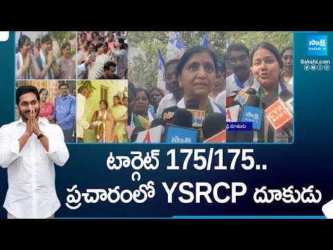 ప్రచారంలో YSRCP దూకుడు..| YSRCP Leaders Election Campaign | CM YS Jagan | AP Elections 2024@SakshiTV - SAKSHITV