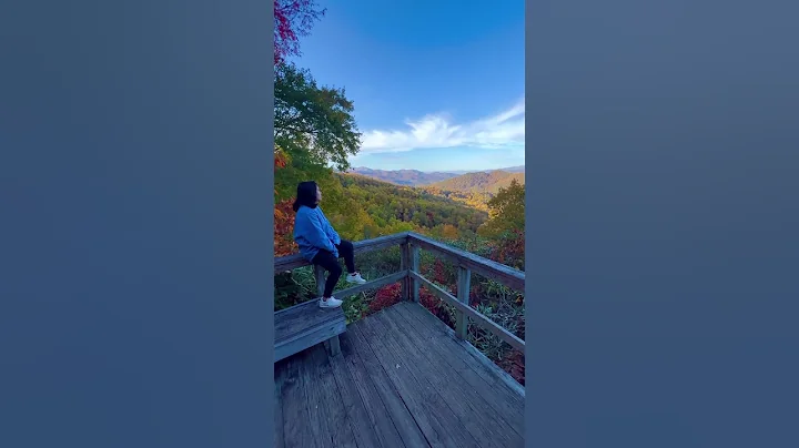 Trip to Black Rock Mountain, Georgia #autumn #fall #fallcolors #shortsviral