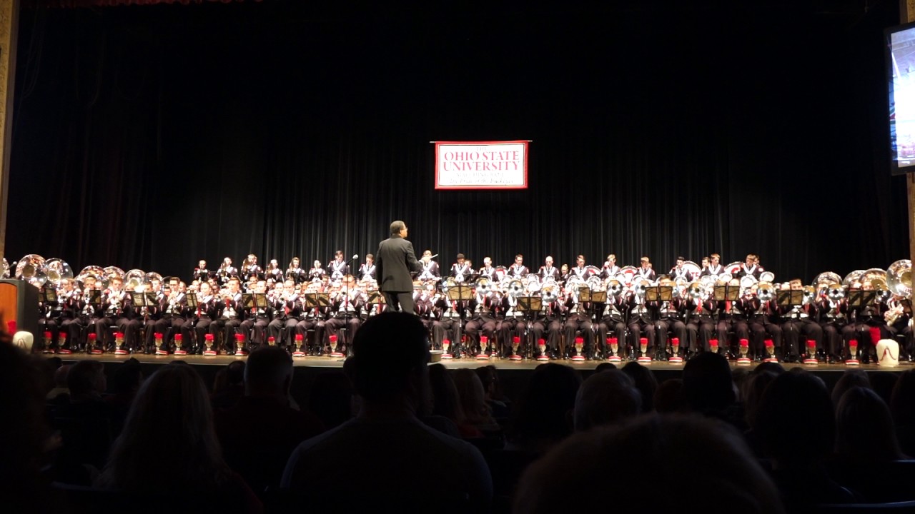 Ohio State Marching Band Songs in the Key of Life Halftime Show at Band