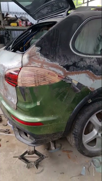 Porsche Cayenne 2007 (957) upgrade to 2017 (958)