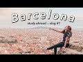 Studying Abroad in Barcelona, Spain! | TRAVEL VLOG #1