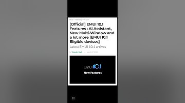 Huawei EMUI 10.1 Official Features Wow🤩🔥