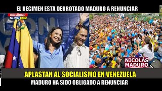 APLASTAN el SOCIALISMO en VENEZUELA a MADURO lo mandaron a RENUNCIAR