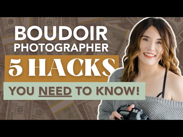 Boudoir Photography Workshop