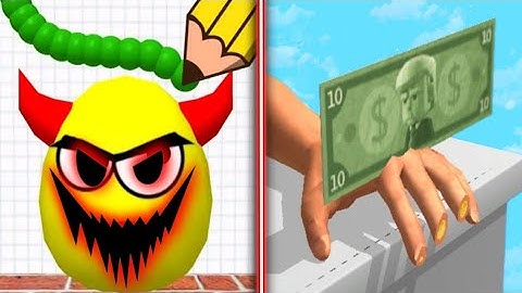 Draw To Smash VS ASMR Slicing - All Levels SpeedRun Gameplay Ep 1