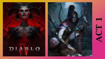 Diablo 4: Rogue Walkthrough Act 1 Story - Gameplay in 4K (PC)