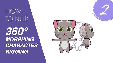 Moho tutorial 02: 360° morphing character rigging- Part 2: Advance