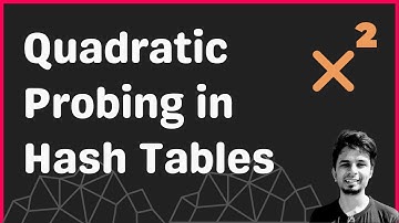 Quadratic Probing for Conflict Resolution in Hash Tables