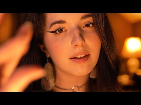 ASMR Plucking Negativity (Unintelligible/Inaudible)