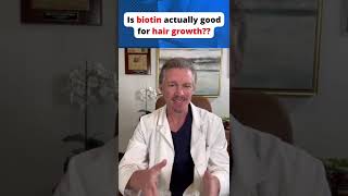 🔴 BIOTIN: DOES IT REALLY HELP WITH HAIR GROWTH? #shorts