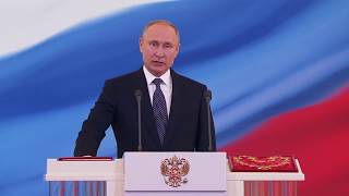 Russian Anthem 2018 - Vladimir Putin Inauguration 7th May 2018