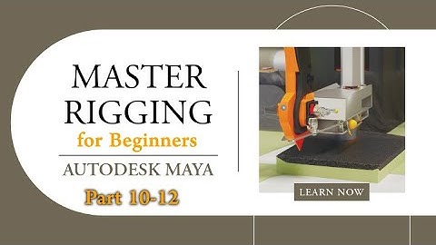 Master Rigging in Autodesk Maya for Beginners part 10-12| Step-by-Step Tutorial | Rigging Panda