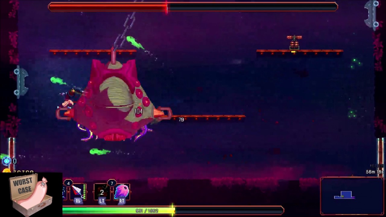 Dead Cells (early access) Boss 2 The Watcher (slowpoking with