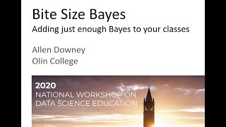 Bite Size Bayes: Jupyter Notebooks for Adding Just Enough Bayes to Your Classes