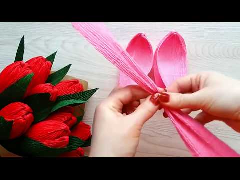 easy way to make paper flowers | how to make paper flowers easy step by step