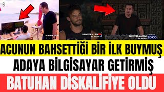 Survi̇vorda Bi̇r İlk Batuhan Adaya Bi̇lgi̇sayar Geti̇rmi̇ş Loval Üstünden Domi̇kten Bi̇lgi̇ Sizdirmiş