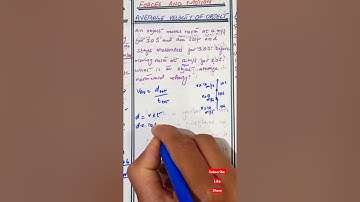 Average velocity of object | Force and motion #shorts #youtubeshorts #viralvideo