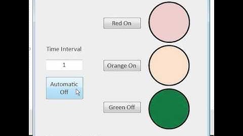 Traffic Signal Application by Rakesh and Me in C#