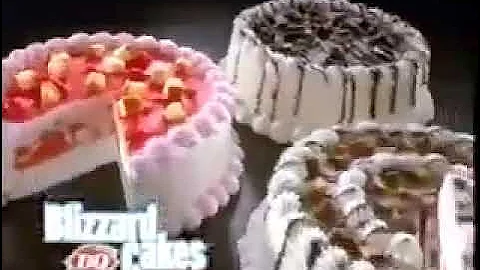 Dairy Queen - Tin Roof Brownie Blizzard and Blizzard Cakes