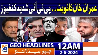 Geo Headlines at 12 AM | 2nd June 2024