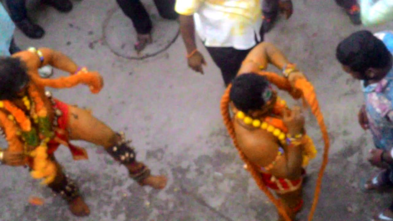 Pothuraju Rope Pothuraju Celebrations in Hyderabad - YouTube