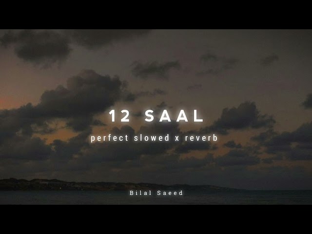 12 Saal - slowed x reverb | Bilal Saeed | @BELLE_sxr class=