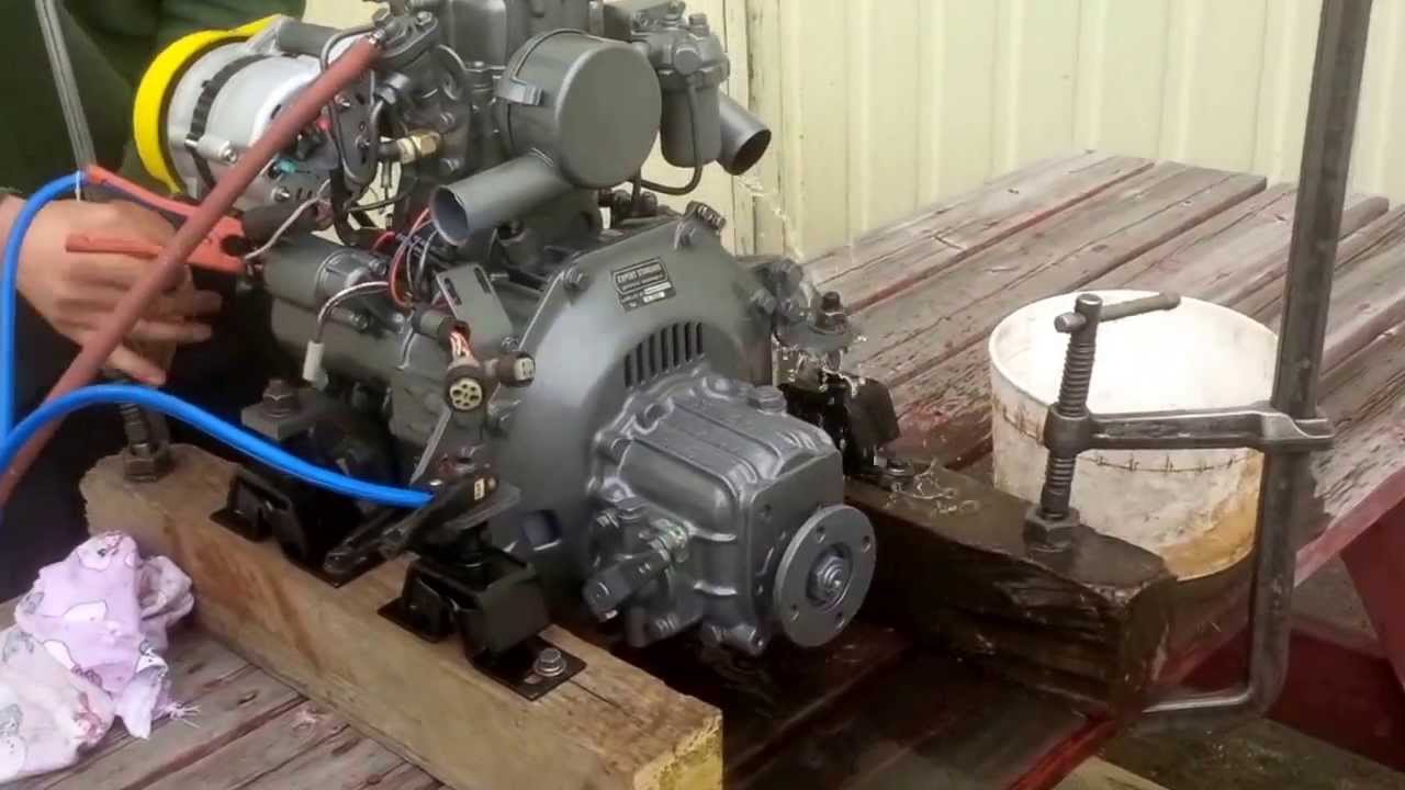 yanmar 1gm sailboat engine - youtube