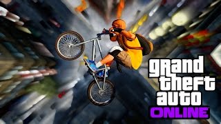 GTA 5 - New bmx stunt ! EPIC GRIND