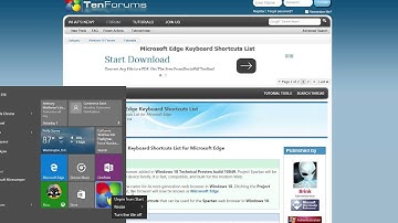 Microsoft Edge Tour - Review - Everything You Need to Know