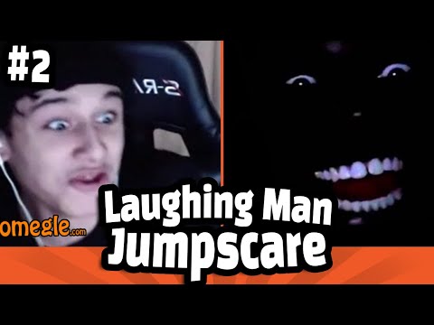 Omegle JUMPSCARE PRANK - Laughing man #2