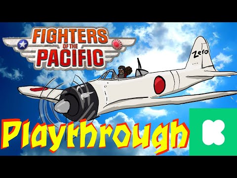 Fighters of the Pacific - Best Kickstarter! - Tabletopia first Time Playthrough