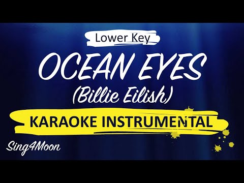 ocean-eyes-–-billie-eilish-(karaoke-instrumental)-lower-key