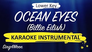 Ocean Eyes – Billie Eilish (Karaoke Instrumental) Lower Key