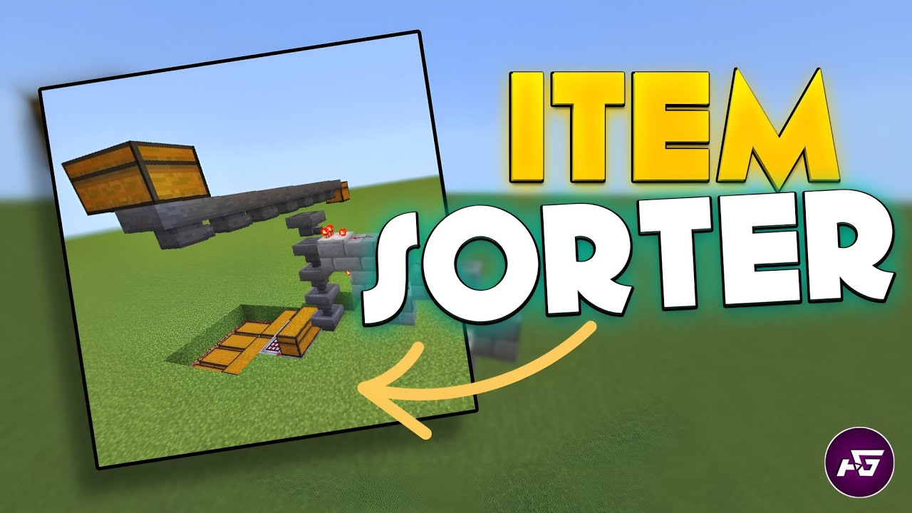 Minecraft Item Sorter For Mcfleet | Item Sorter for Bedrock | Aim of Game 