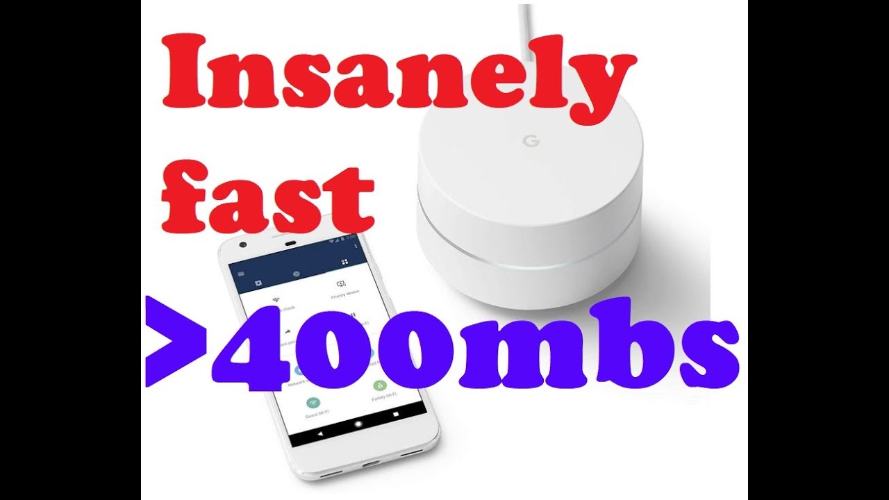 Insanely Fast Speed With Google Wifi And Spectrum Internet Provider