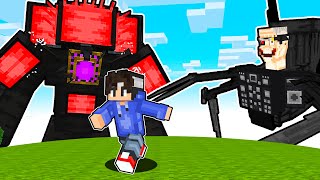 Skibidi TITAN TV MAN UPGRADED 68 in Minecraft