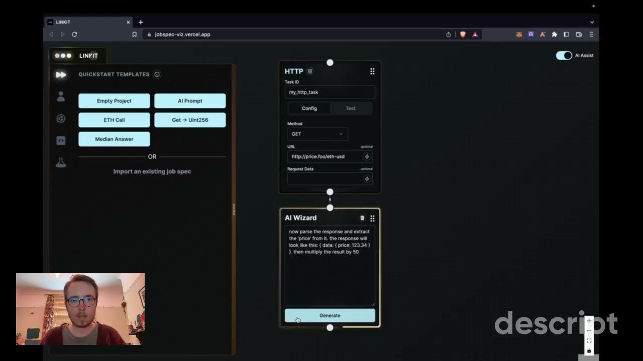 LINKIT Chainlink Hackathon Spring 2023 Submission YouTube