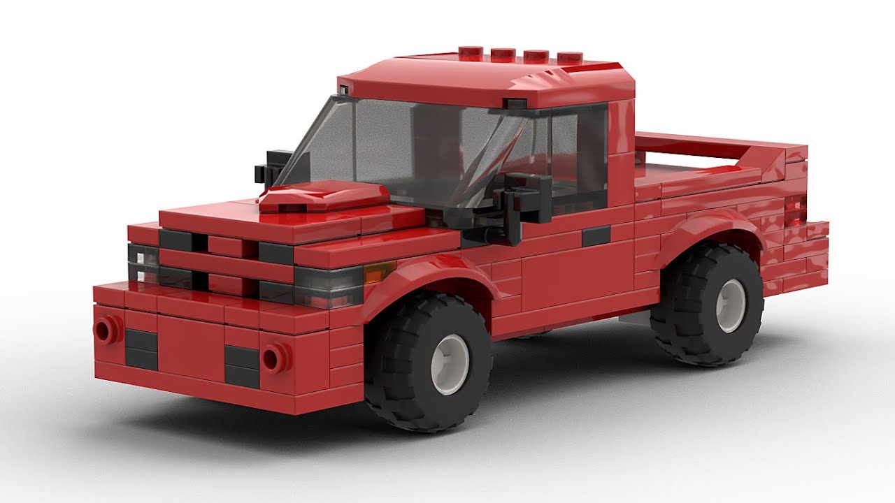 LEGO MOC - Dodge Ram SRT-10 tutorial - YouTube