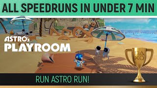 Astros Playroom - All 8 Speedruns in 05:37 ? Run Astro Run - Trophy Guide