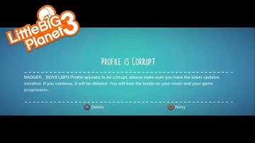 LittleBigPlanet 3 - Profile is Corrupt (Short Film)