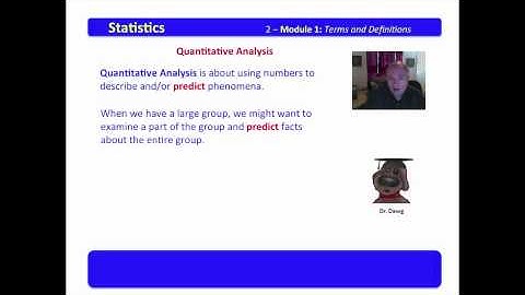2 Module 1 Quantitative Analysis