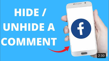 How To Hide / Unhide A Comment On Facebook (Quick Tutorial)
