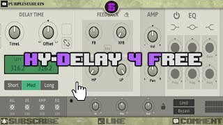 🎚 HY-Delay 4 Free || Free VST Plugin || Ducking Delay