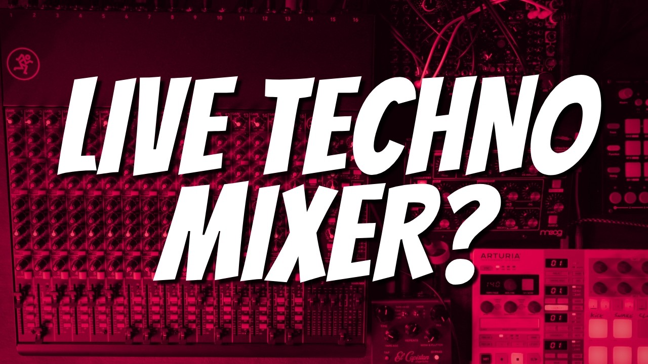 Is this the best techno live performance mixer? - YouTube