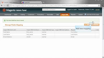 Magento-SugarCRM synchronization Bridge