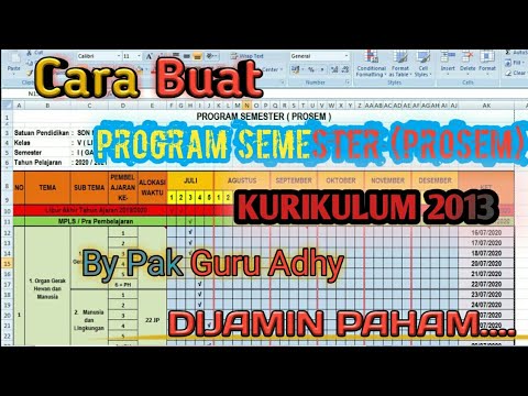 Video: Cara Menulis Program Sekolah Dasar